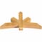 Ekena Millwork Alberta Rough Sawn Timber Gable Bracket, Western Red Cedar, 60"W x 32"H x 6"D x 6"F, 13/12 Pitch GBW060X32X0606ALB00RWR - alternate 4